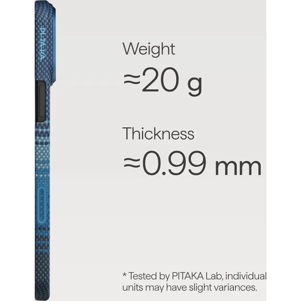 Pitaka Ultra-Slim Case MagSafe kryt iPhone 17 Moonrise - Pouzdra - Obrázek 7cd639c88c09449a866d8b7911334c62