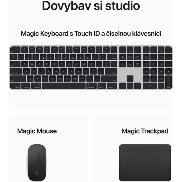 Apple Mac Studio / M2 Max / 512GB / 32GB / stříbrný (Další) - Stolní počítače - Obrázek 7cf42f5f84d74a94828f6c27f6930d2b