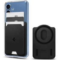 Spigen Urban Fit Wallet MagSafe peněženka Samsung Galaxy S25 černé - Peněženky