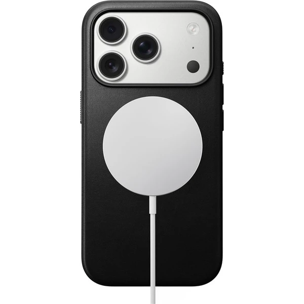 Nomad Modern Leather Case MagSafe kožený kryt iPhone 17 Pro Black - Pouzdra - Obrázek 7d08c5b20a854af2a27cba97c6a4f85f