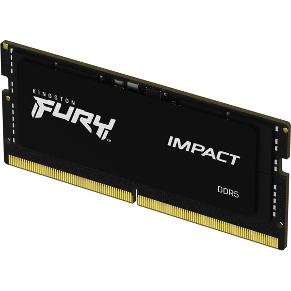 Kingston FURY Impact Black DDR5 8GB 4800MT/S CL38 SO-DIMM (1x8GB) XMP - Operační paměti - Obrázek 7d1913fff658412a8f471adffd46a388