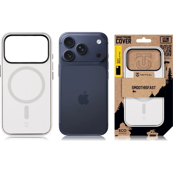 Tactical MagForce SmoothIsFast kryt Apple iPhone 17 Pro bílý - Pouzdra - Obrázek 7d1bec4447944465882e4316888dd4ad
