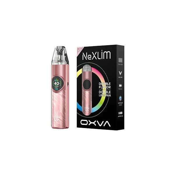 OXVA NeXLIM Pod Kit (Rose Gold) - Elektronické cigarety - Obrázek 7d2da774065e4666959efd636408a084