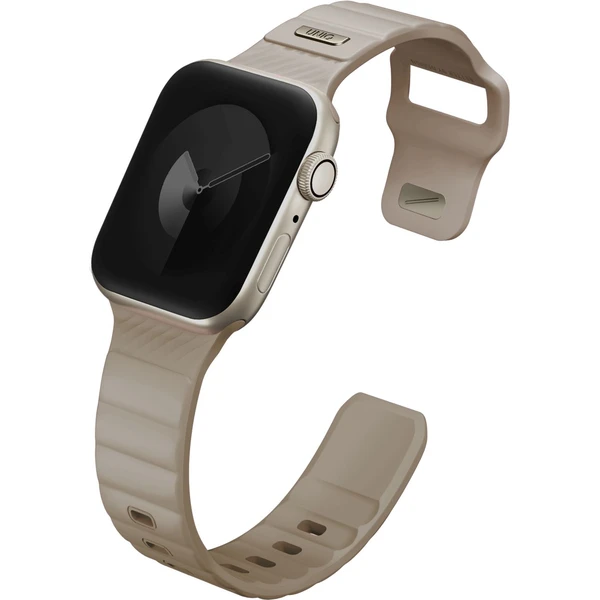 UNIQ Stride FKM Rubber voděodolný řemínek Apple Watch 41/40/38mm béžový - Řemínky - Obrázek 7d3fa6f3ed134267a01a0a9af4b7cb23