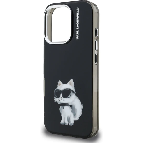 Karl Lagerfeld IML Aquarelle Choupette kryt iPhone 16 Pro Max černý - Pouzdra - Obrázek 7d4d683e7d3145f7a127814cf33e2f23