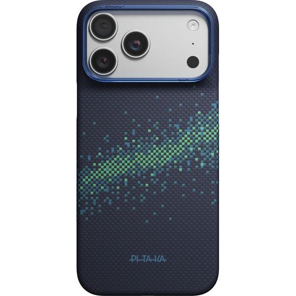 Pitaka Edge Case MagSafe kryt iPhone 18 Pro Max Nearfield Blue - Pouzdra - Obrázek 7d61a2120900443f8d274d42ff9aadbf
