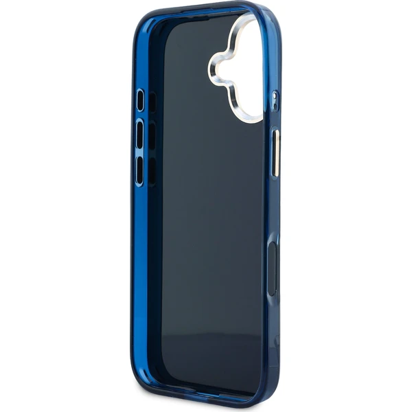 Guess IML 4G Script Metal Logo kryt iPhone 17 modrý - Pouzdra - Obrázek 7d72afde0ee04baa8a7fe2e128ef0374