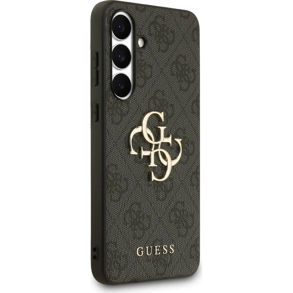 Guess PU 4G Metal Logo Zadní Kryt pro Samsung Galaxy S25 FE šedý - Pouzdra - Obrázek 7d7889e8d9c549b4b43a315d39d63c5a