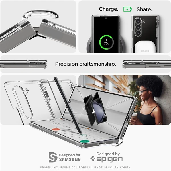 Spigen Ultra Hybrid Pro kryt Samsung Galaxy Z Fold6 čirý - Pouzdra - Obrázek 7d7f1a63b41745c7bf6932a7a76dd236