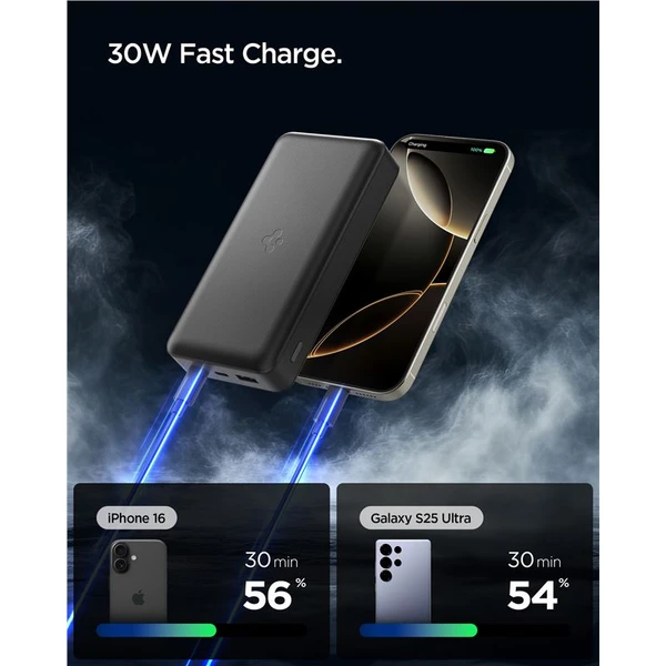 Spigen Essential powerbanka 30000mAh (30W) černá (EA3030) - Powerbanky - Obrázek 7d8adc6e18de4c9eb9da196a1e162b99
