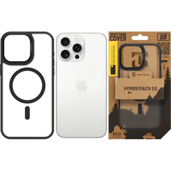 Tactical MagForce Hyperstealth 3.0 MagSafe kryt Apple iPhone 16 Pro Max Asphalt - Pouzdra - Obrázek 7d9530c2dadf4876be5fed0386c5fbe1