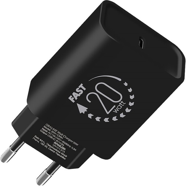 Obal:Me nabíječka USB-C (20W) černá