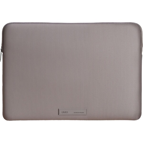 UNIQ Cyprus Ridge Edition neoprenové pouzdro pro MacBook Neo 13"/ Air 13" šedé