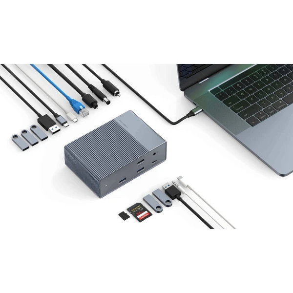 Hyper HyperDrive Universal GEN2 ThunderBolt 3 dokovací stanice - Dokovací stanice - Obrázek 7da87d7347184d88b0edd0a319de70d4