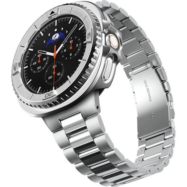 Spigen Bezel Tune Pro (Pilot) kroužek Samsung Galaxy Watch8 Classic 46mm stříbrný - Pouzdra - Obrázek 7db4c46fa909460591dd3bcd7a7c1dba