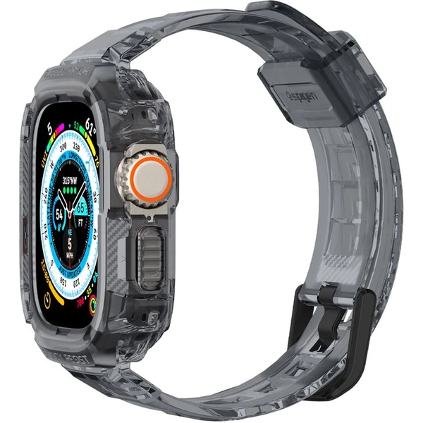 Spigen Rugged Armor Pro řemínek s pouzdrem Apple Watch Ultra 3/2/1 (49mm) kouřový - Pouzdra - Obrázek 7dbdce3c9971420784460a56cb845b99