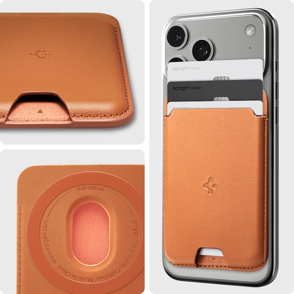 Spigen Valentinus MagSafe Wallet 3 Card peněženka metallic orange - Peněženky - Obrázek 7dc79a9d868c477093965b6e8a382bfd