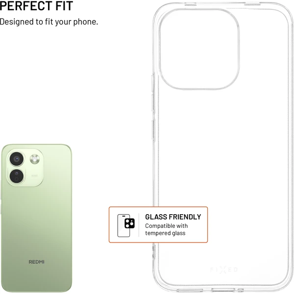 FIXED Story AntiUV TPU kryt Xiaomi Redmi Note 17 Pro Max 5G čirý - Pouzdra - Obrázek 7de547bd69c442e795de173a49f948d4