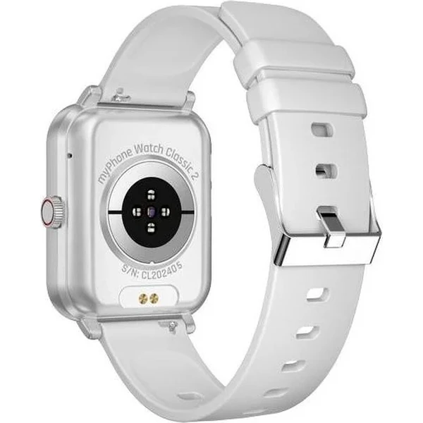 myPhone Watch Classic 2 chytré hodinky stříbrné - Chytré hodinky - Obrázek 7e04093e591a4aa8b8db0692f23a9120
