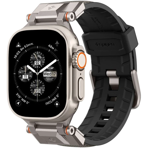Spigen DuraPro Armor řemínek Apple Watch Ultra 49/46/45/44/42mm šedý - Řemínky - Obrázek 7e178120550e4986a09dbc56b6c2141a