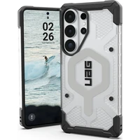 UAG Pathfinder Clear MagSafe kryt Samsung Galaxy S26 Ultra čirý/stříbrný - Pouzdra