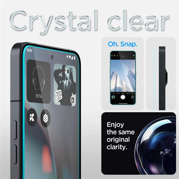 Spigen Glass tR EZ Fit tvrzené sklo Nothing Phone (3) čiré (2 ks) - Ochranné folie a skla - Obrázek 7e290fd7ca13473b9c24563e8fccd92a