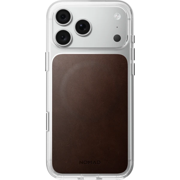Nomad Clear Leather (Horween) MagSafe kryt iPhone 17 Pro Max/18 Pro Max Rustic Brown - Pouzdra - Obrázek 7e2c9c606937461c8d336168d56be49a