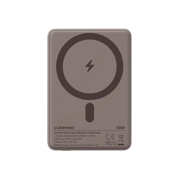 CubeNest S1B3D Slim MagSafe powerbanka (5000 mAh) zlatá - Powerbanky - Obrázek 7e2fecd232a845f88ea46021f4503014