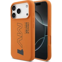 Oracle Red Bull Racing Silicone MV1 MagSafe kryt iPhone 17 Pro oranžový - Pouzdra