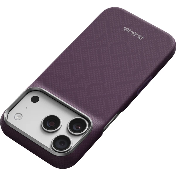 Pitaka Edge Case PTK Weaving MagSafe kryt iPhone 18 Pro Charoite Purple - Pouzdra - Obrázek 7e4c0604c3ee4851a4c9dbc73214ff6f