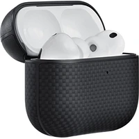 Pitaka Aramid Fiber Magnetic Case pouzdro AirPods Pro 3 Black/Grey - Pouzdra