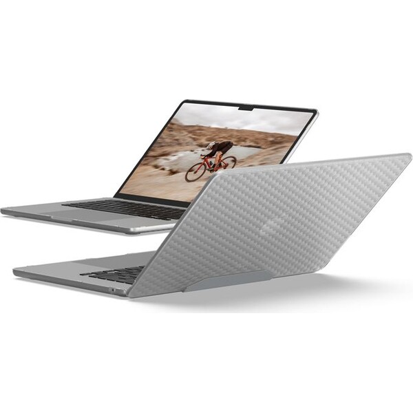 UAG Essential Armor kryt MacBook Air 15" (M4/M3/M2) ice