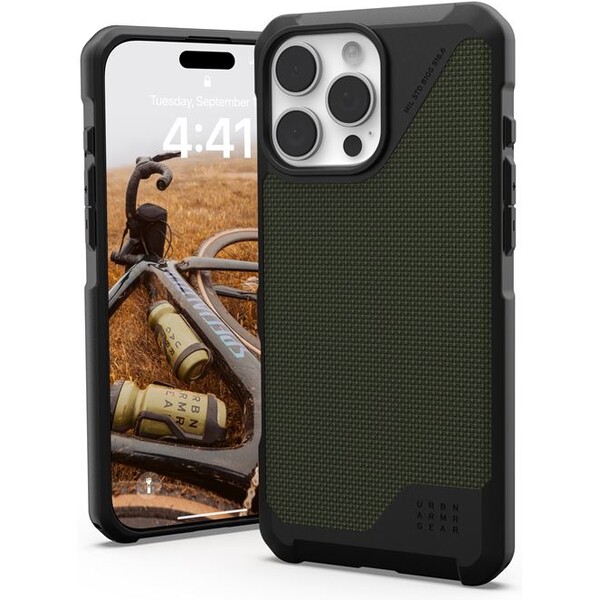 UAG Metropolis LT Magsafe Kevlar kryt iPhone 16 Pro Max olivově zelený
