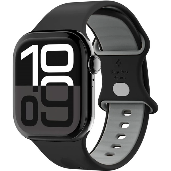 Spigen Nano Pop Band řemínek Apple Watch 42/41/40mm černý/šedý - Řemínky - Obrázek 7e807764baf044da9eecc3265eec2929