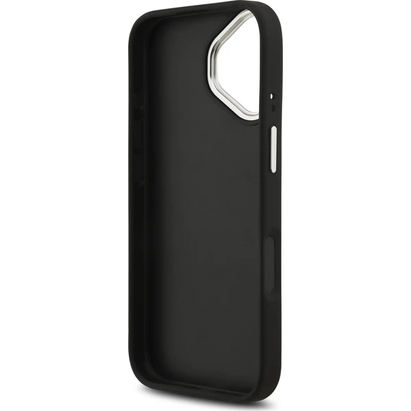 Guess PU Grained 4G Metal Logo kryt iPhone 17 černý - Pouzdra - Obrázek 7e83098a44ae4766bcd161d933255ade