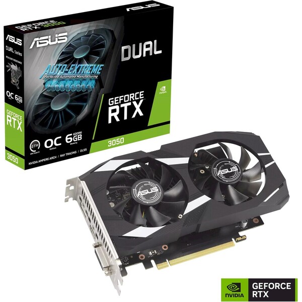 ASUS Dual GeForce RTX 3050 OC 6GB GDDR6 - Grafické karty - Obrázek 7ea750ff34b64b69951f84ca2ac329a3