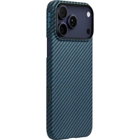 Pitaka Ultra-Slim Case MagSafe kryt iPhone 17 Pro Max Blue/Grey - Pouzdra