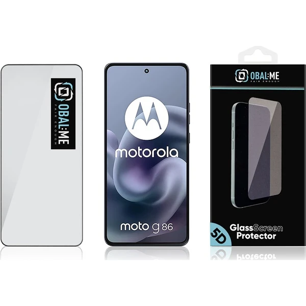OBAL:ME 5D Tvrzené Sklo pro Motorola G86/G86 Power černé - Ochranné folie a skla - Obrázek 7ecd38c345d74933861c49de18cb6c03