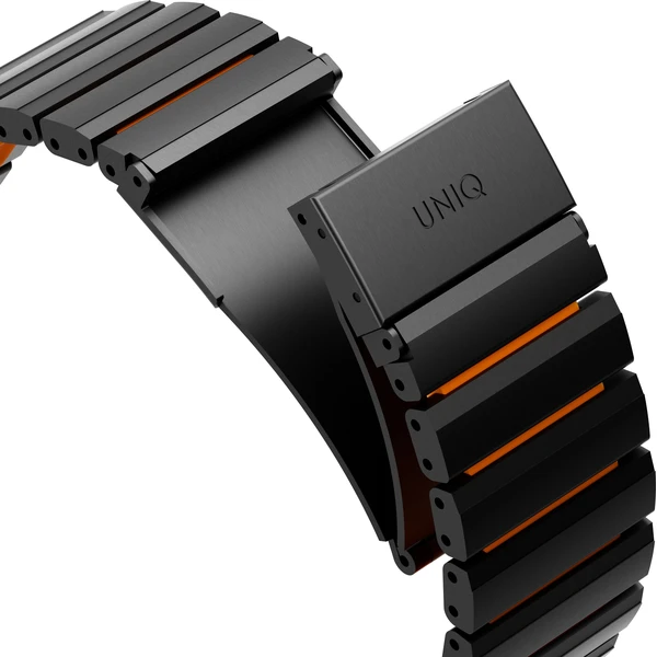 UNIQ Strova Flex titanový řemínek pro Apple Watch 49/46/45/44mm Titanium Silver/Lime Green - Řemínky - Obrázek 7ef47b55146e4c85ac309aea21b478c3