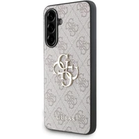 Guess PU 4G Metal Logo kryt Samsung Galaxy A56 růžový - Pouzdra