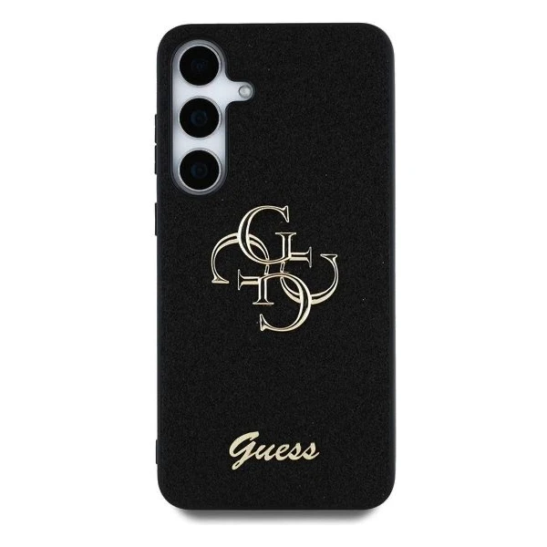 Guess PU Fixed Glitter 4G Metal Logo kryt Samsung Galaxy S25 černý - Pouzdra - Obrázek 7f29fafe0f904730adcc5685ba0a437a