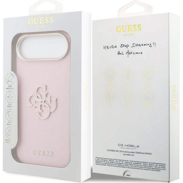 Guess PU Resin Logo kryt iPhone Air růžový - Pouzdra - Obrázek 7f396ebf988545f1bafcc808ac62065f