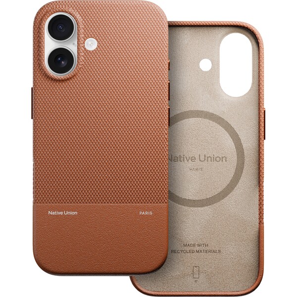 Native Union (RE)Classic MagSafe kryt z recyklovaného materiálu iPhone 17 tan
