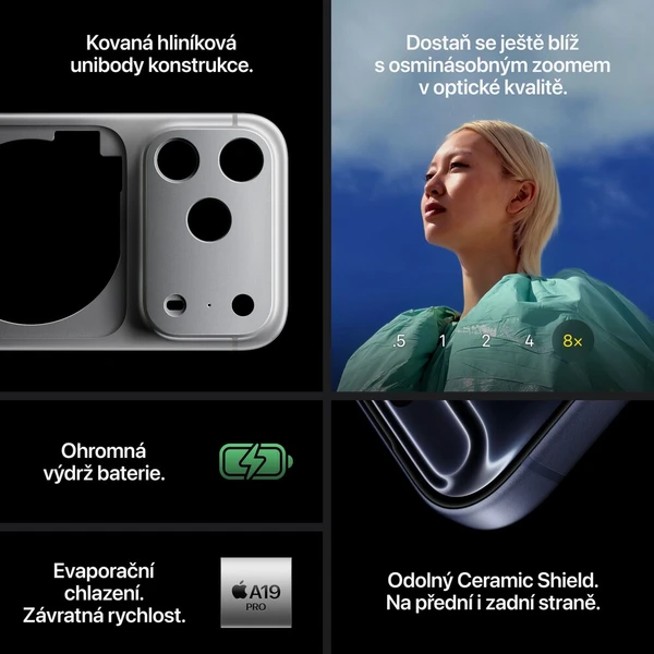 Apple iPhone 17 Pro Max 1TB kosmicky oranžový (Kategorie B) - Mobilní telefony - Obrázek 7f46b6ab0de3426991c83338571e923a