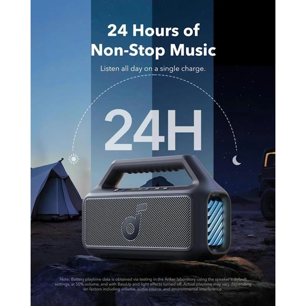 Anker Soundcore Boom 2 bezdrátový reproduktor černý - Reproduktory - Obrázek 7f5892e66f044119a9c715f173164866