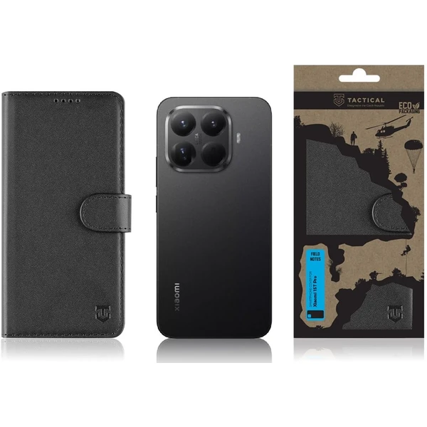 Tactical Field Notes pouzdro Xiaomi 15T Pro černé - Pouzdra - Obrázek 7f68908f31f3400093c6c2b5519c5637