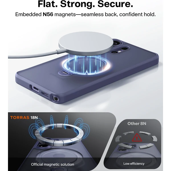 Torras Ostand Q3 Spin MagSafe kryt Samsung Galaxy S26 Ultra violet surge - Pouzdra - Obrázek 7f73317f31fe4a4396df48214c77b9c1
