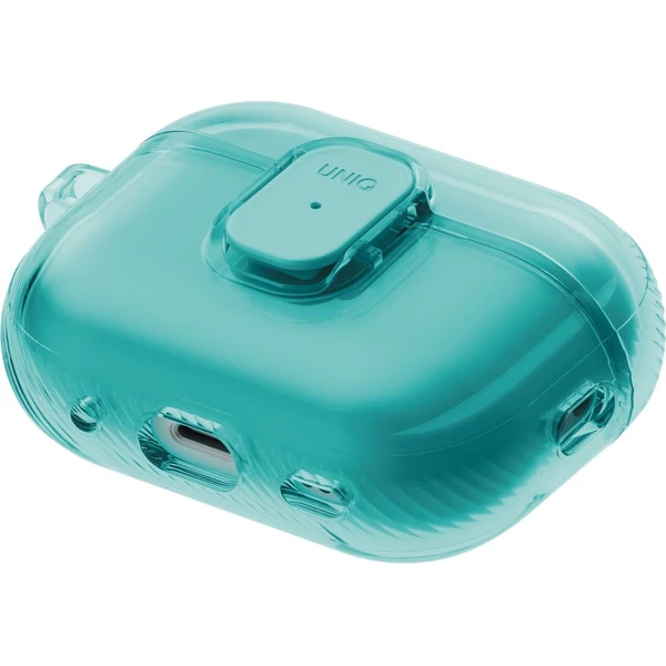 UNIQ Glase Pro Lock Case pouzdro AirPods Pro 3 tyrkysové - Pouzdra - Obrázek 7f83de4f074c43bf938cd9294d0f560f