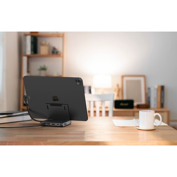 Satechi OntheGo Foldable Stand Hub dokovací stanice pro iPad (100W) vesmírně černá - Dokovací stanice - Obrázek 7f89dcaa61a642deab757fdccf1b4b79