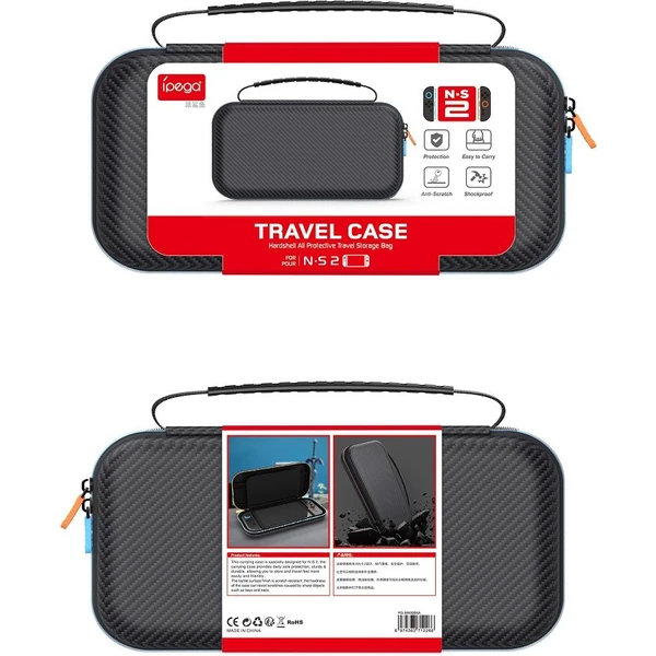 iPega SW2005A ochranné pouzdro pro Nintendo Switch 2 černé - Pouzdra - Obrázek 7f8b9803f0da4fe5980a589a9426c5a5